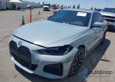2022 BMW 430I Gran Coupe z USA, uszkodzony, nr VIN WBA63AV02NFM78258
